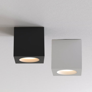 ASTRO KOS SQUARE 1326043,1326044 IP65 surface luminaire white, black