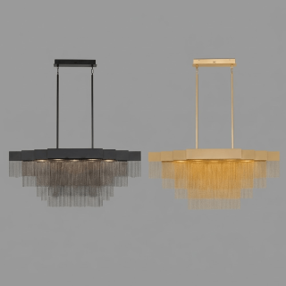LUCES ARDALES LE45833/8 pendant lamp for living room, dining room