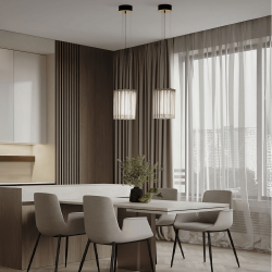 LUCES ONIL LE46127 lampa wisząca LED 3000K oświetlenie glamour i loft