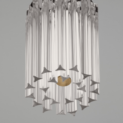 LUCES ONIL LE46127 lampa wisząca LED 3000K oświetlenie glamour i loft