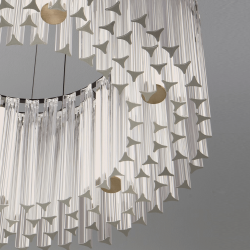 LUCES ONIL LE46128 lampa wisząca LED 49W 3000K – luksusowy design