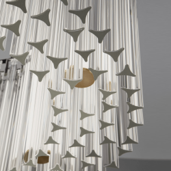 LUCES ONIL LE46128 lampa wisząca LED 49W 3000K – luksusowy design