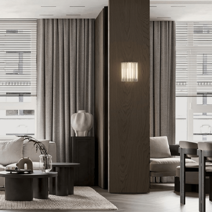 LUCES ONIL LE46129 kinkiet LED 3000K szkło, eleganckie oświetlenie