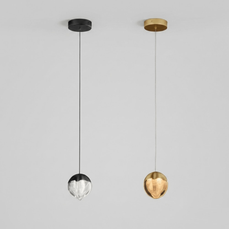 LUCES ALCUDIA LE4575/4 LED pendant lamp 3000K glass and aluminum