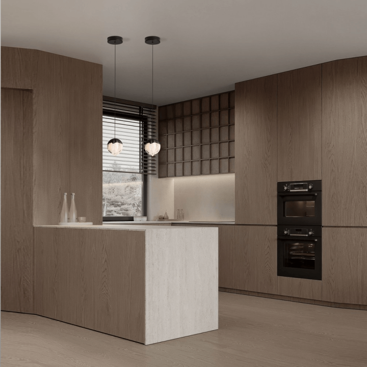 LUCES ALCUDIA LE4575/4 lampa wisząca LED 3000K szkło i aluminium