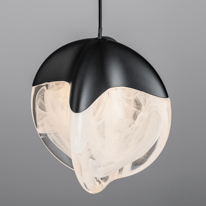 LUCES ALCUDIA LE4575/4 lampa wisząca LED 3000K szkło i aluminium