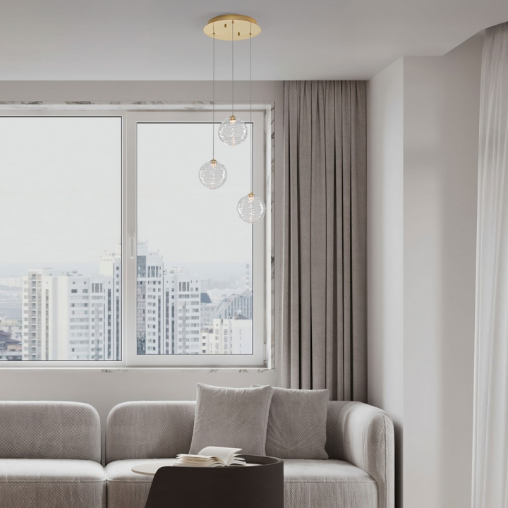 LUCES ALBORA LE45742/3 LED pendant lamp 12W 3000K