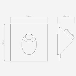 Astro LEROS TRIMLESS 1342002 LED recessed