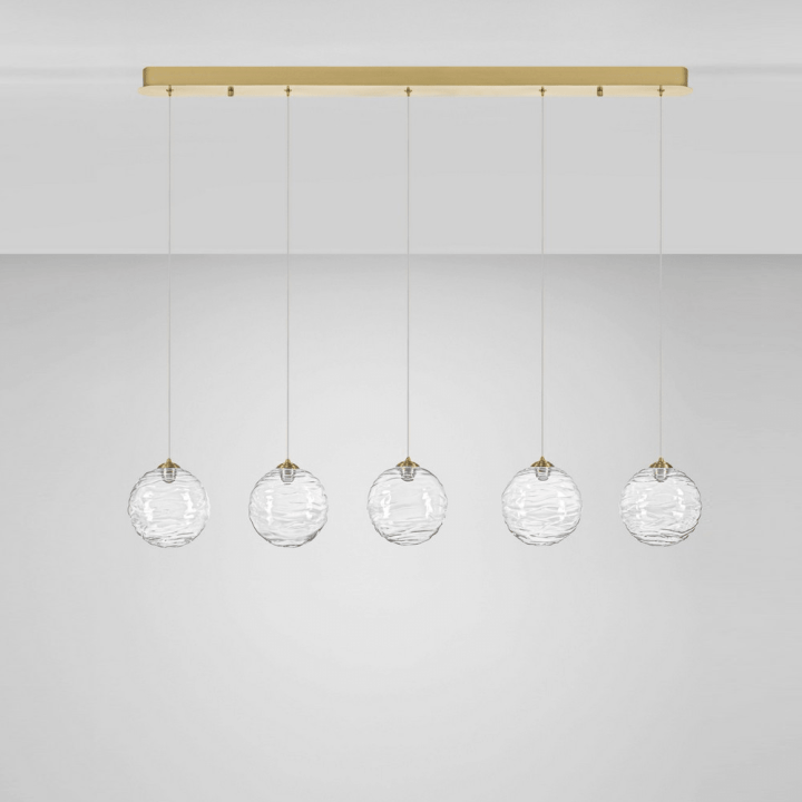 LUCES ALBORA LE45746/7 lampa wisząca LED 20W 2700K/3000K podłużna