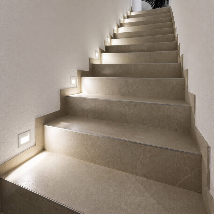 SLV Downunder Pure 151950 80x80mm recessed LED 3000K