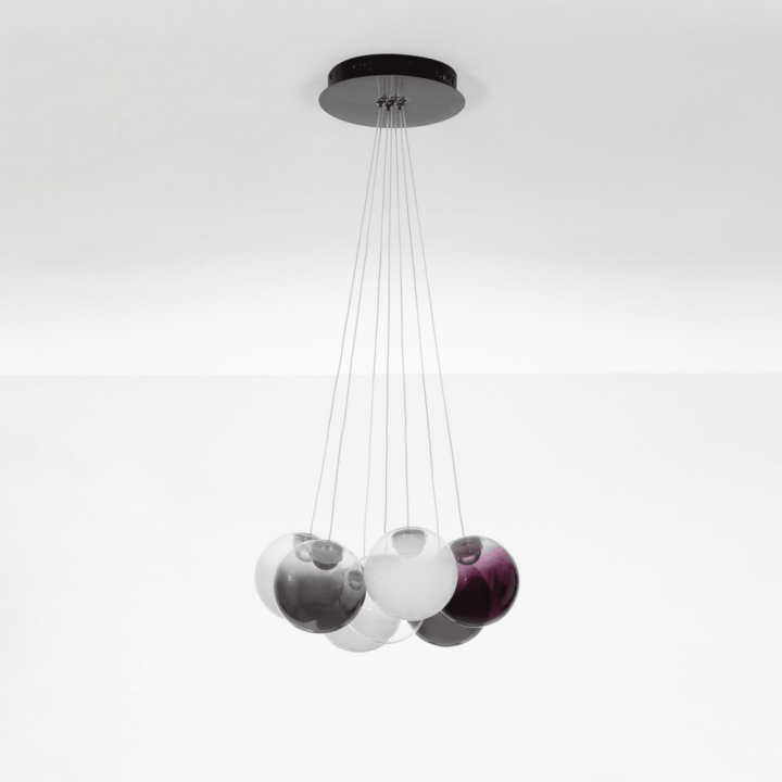 LUCES ARGUIS LE45845 lampa wisząca LED 41W 3000K 2093lm szkło premium