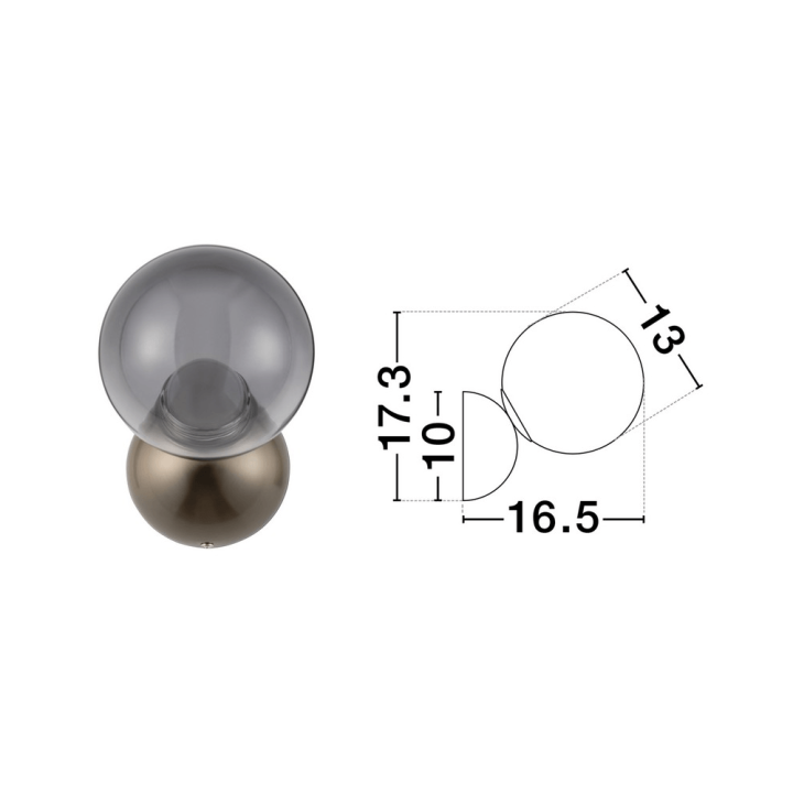 LUCES ARGUIS LE45848 LED wall lamp 6W 3000K