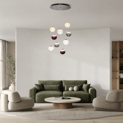 LUCES ARGUIS LE45846 LED hanging lamp 46W modern cascading spheres