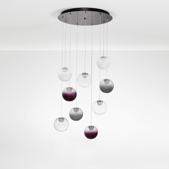LUCES ARGUIS LE45846 lampa wisząca LED 46W nowoczesne kule kaskadowe