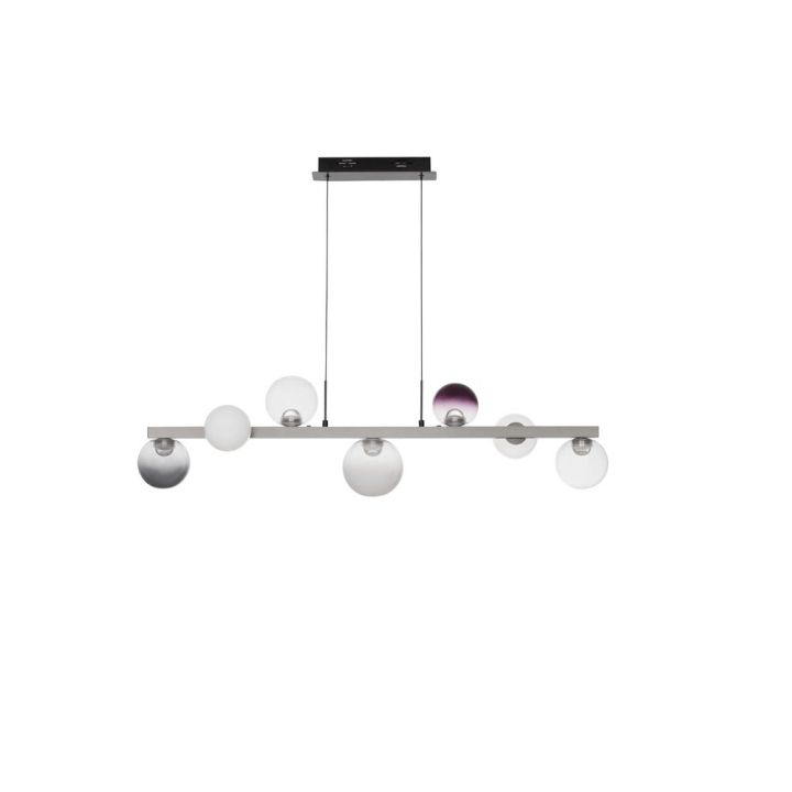 LUCES ARGUIS LE45847 lampa wisząca LED 3000K 40W kolorowe klosze