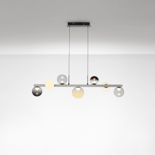 LUCES ARGUIS LE45847 lampa wisząca LED 3000K 40W kolorowe klosze