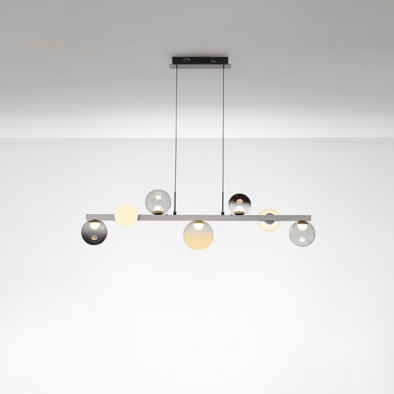 LUCES ARGUIS LE45847 lampa wisząca LED 3000K 40W kolorowe klosze