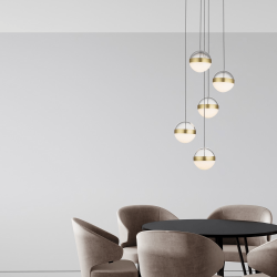 LUCES ARTEIXO LE45874 lampa wisząca LED 3000K nowoczesna elegancja