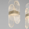 LUCES BOSSOST LE45958/9 pendant lamp gold LED 34W 2595lm 2700K/3000K