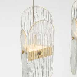 LUCES BOSSOST LE45958/9 pendant lamp gold LED 34W 2595lm 2700K/3000K