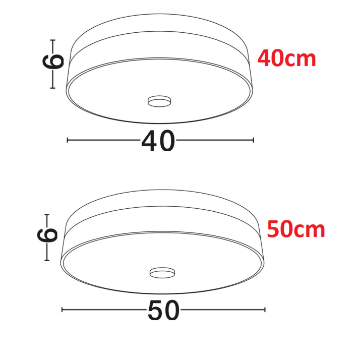 LUCES MARRATXI LE46110/1 lampa sufitowa LED 3000K do salonu, sypialni