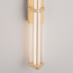 LUCES CONIL LE45975/6/7/8 kinkiet LED 2700K/3000K IP44  złoty, czarny