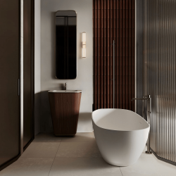 LUCES CONIL LE45975/6/7/8 kinkiet LED 2700K/3000K IP44  złoty, czarny