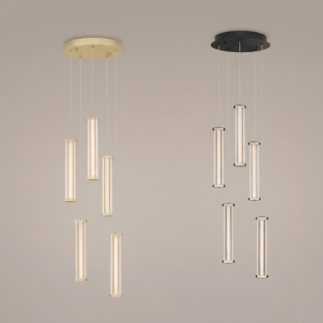 LUCES CONIL LE45995/6/7/8 lampa wisząca LED 21W do salonu i jadalni