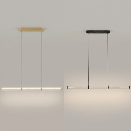 LUCES CONIL LE45983/4/5/6/7/8/9/90 LED pendant lamp, oblong, 88/151cm