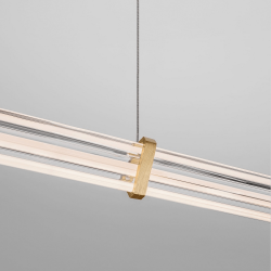 LUCES CONIL LE45983/4/5/6/7/8/9/90 LED pendant lamp, oblong, 88/151cm