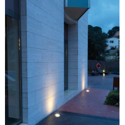 EXO Recessed wall lamp NAT-LED Round