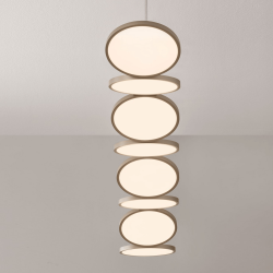 LUCES VALVER LE46211 lampa wisząca LED 47W barwa zmienna 2700K/3000K