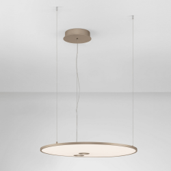 LUCES VALVER LE46213 gold LED pendant lamp 53W 2700K/3000K round