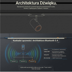 SLED MULTILINE głośnik szynowy magnetyczny 20W Bluetooth