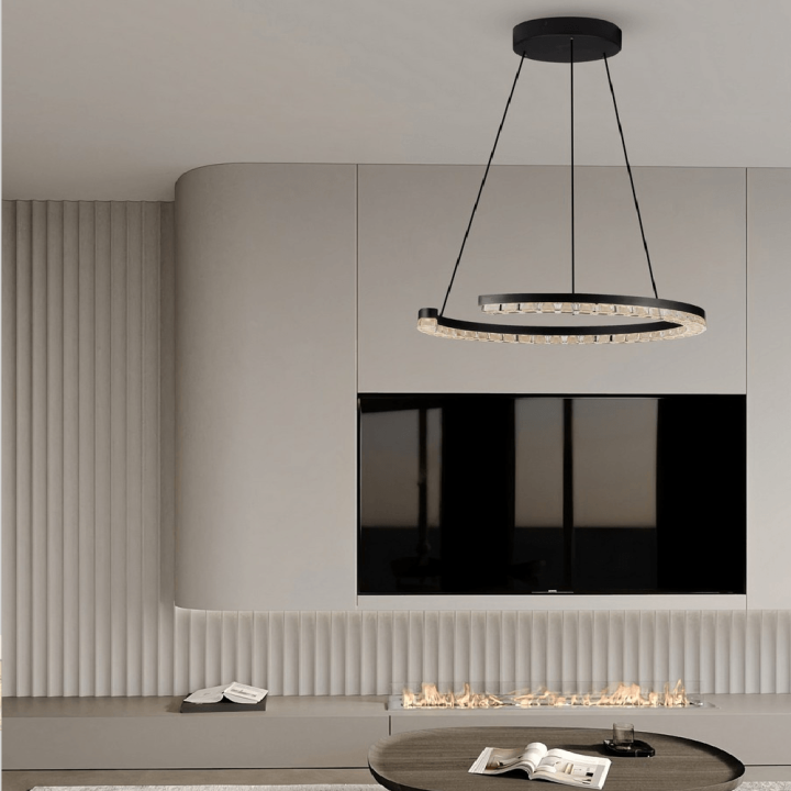 LUCES MAHON LE46091 lampa wisząca LED 3000K 3 kolory &Oslash;46/65/85cm