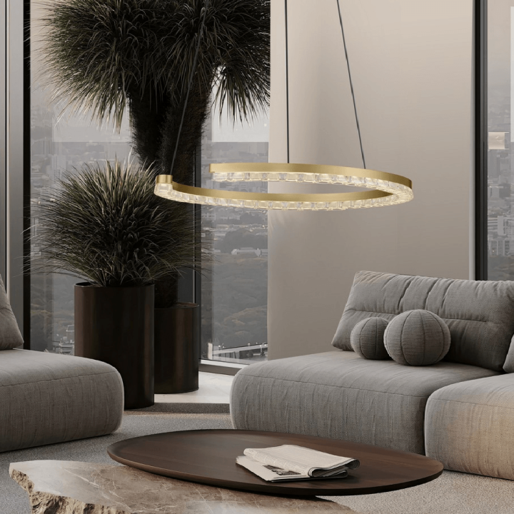 LUCES MAHON LE46091 lampa wisząca LED 3000K 3 kolory &Oslash;46/65/85cm