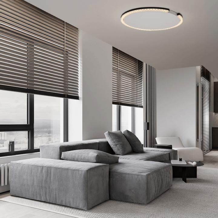 LUCES MAHON LE46103/4/5/6/7/8 LED ceiling lamp 3000K &Oslash;46/65cm 3 colors