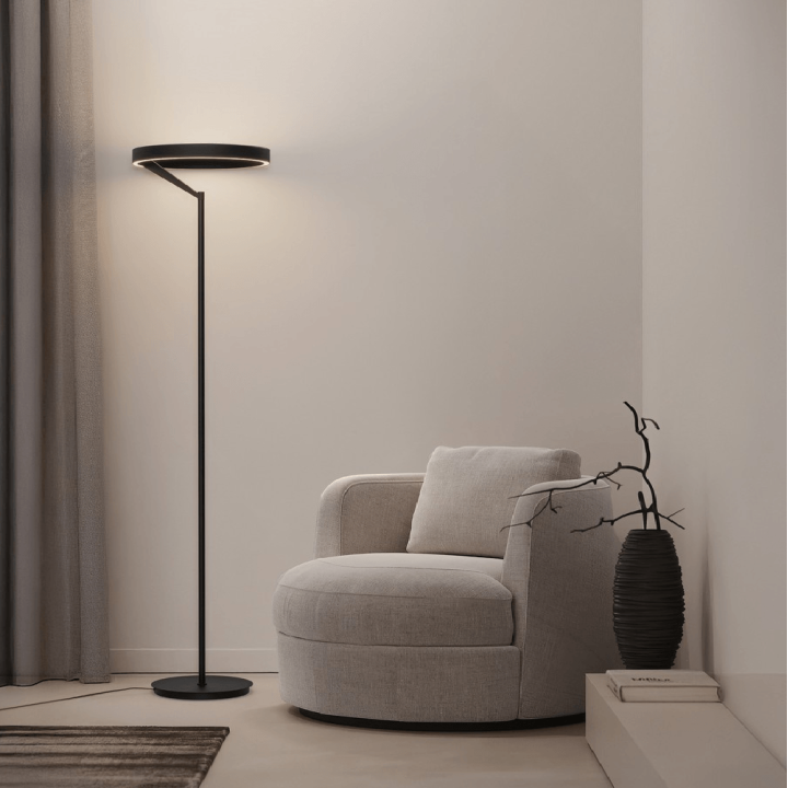 LUCES GORAFE LE46050/3 LED floor lamp 3000K white, black 180cm
