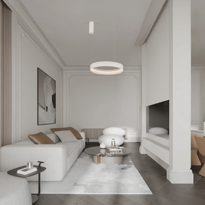 LUCES ATECA LE45890/1/4/5 LED pendant lamp 2700K-4000K CCT &Oslash;50/60cm
