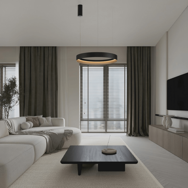 LUCES ATECA LE45890/1/4/5 LED pendant lamp 2700K-4000K CCT &Oslash;50/60cm