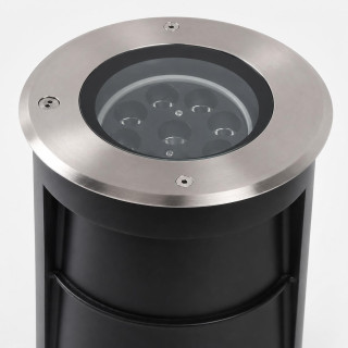 230V IP67 LED ground recessed drive-over light, 13W warm white 3000K