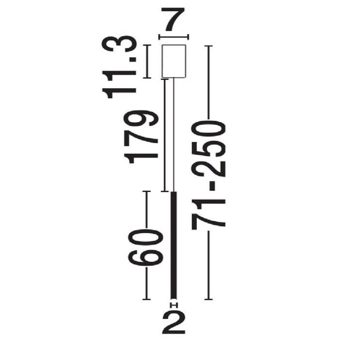 LUCES MONTERZO LE46116/7/8/9 LED pendant lamp 4W 2700-4000K CCT