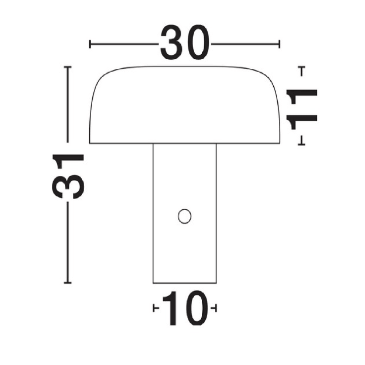 LUCES DORRIA LE46018/9/20/1/2/3 LED table lamp 17W dimmable