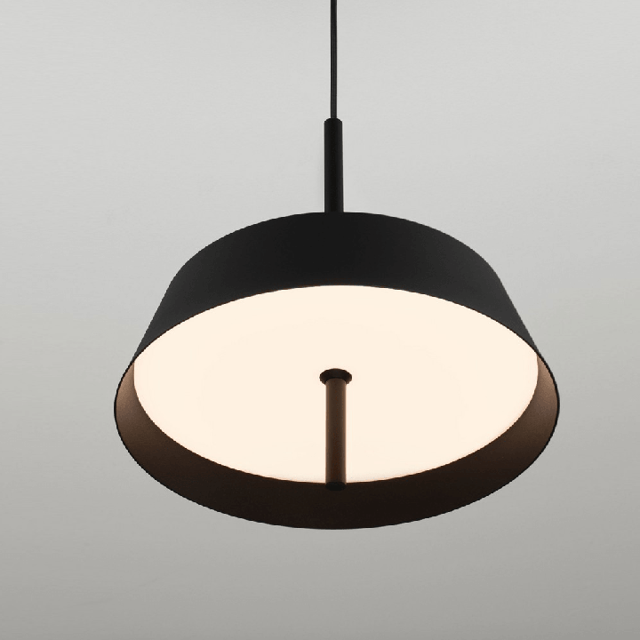 LUCES AGUILA LE45706/7/8/9 lampa wisząca LED &Oslash; 35/45 cm biały/czarny