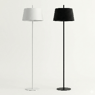 LUCES AGUILA LE45710/1 LED floor lamp 1838lm 3000K white, black