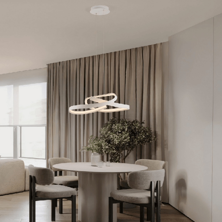 LUCES ALAGON LE45714/5 lampa wisząca LED 47W CCT 2700K-3000K-4000K