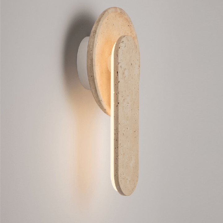 LUCES TACARONTE LE46153/4 LED wall lamp 10W 881lm natural travertine