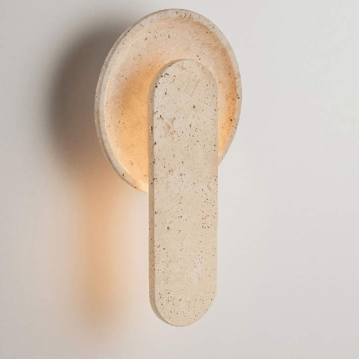 LUCES TACARONTE LE46153/4 LED wall lamp 10W 881lm natural travertine