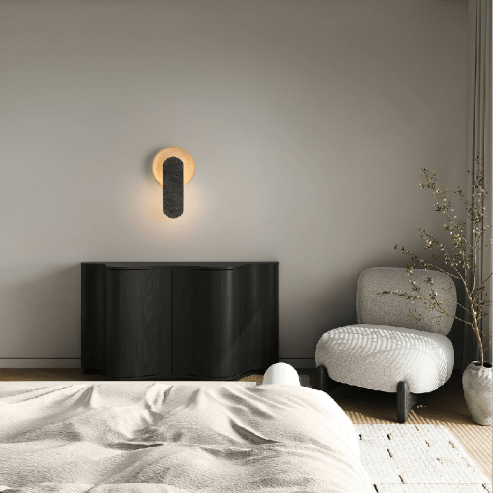 LUCES TACARONTE LE46153/4 LED wall lamp 10W 881lm natural travertine