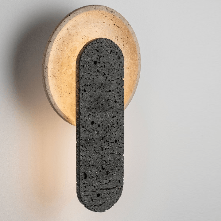 LUCES TACARONTE LE46153/4 LED wall lamp 10W 881lm natural travertine